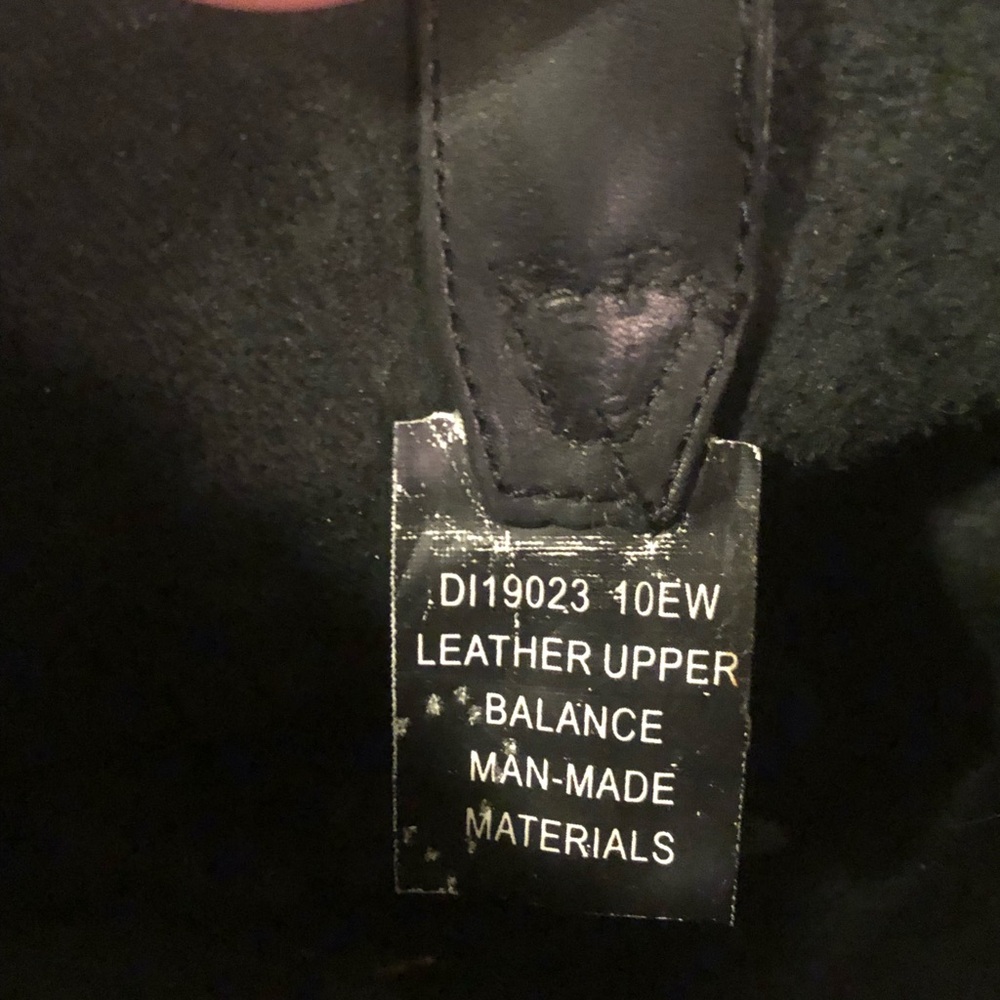 Men's Black Leather Boots - Picture 5 of 5